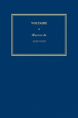 Book cover for Complete Works of Voltaire 8