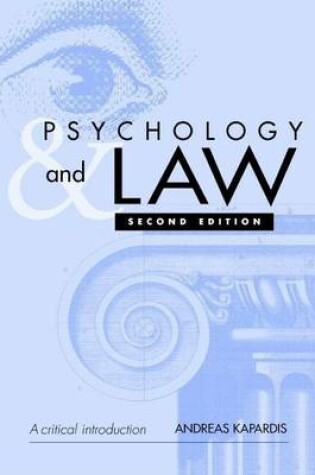 Cover of Psychology and Law: A Critical Introduction