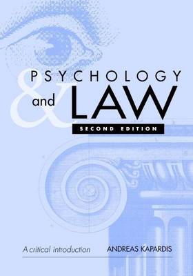Book cover for Psychology and Law: A Critical Introduction