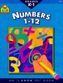Book cover for School Zone K-1 Numbers 1-12