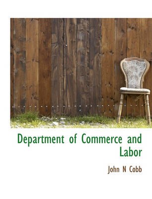 Book cover for Department of Commerce and Labor