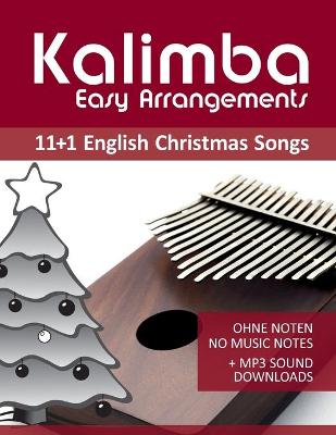 Cover of Kalimba Easy Arrangements - 11+1 English Christmas songs