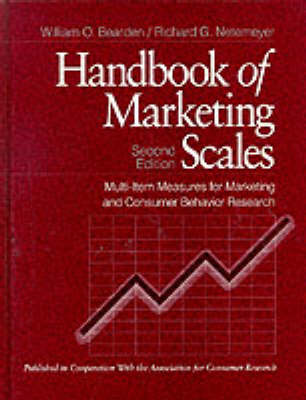 Cover of Handbook of Marketing Scales