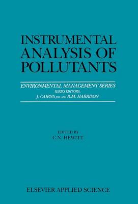 Book cover for Instrumental Analysis of Pollutants