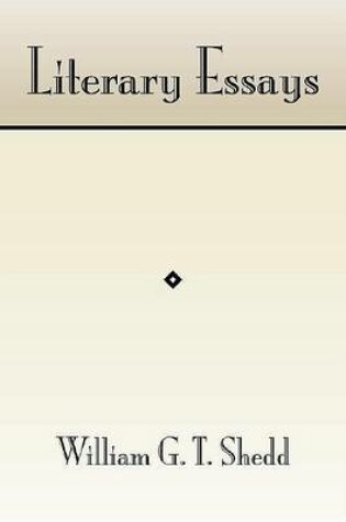 Cover of Literary Essays