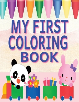 Book cover for My First Coloring Book