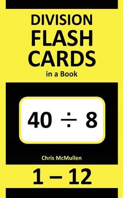 Book cover for Division Flash Cards in a Book