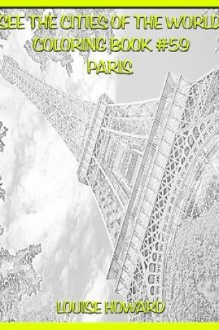Cover of See the Cities of the World Coloring Book #59 Paris