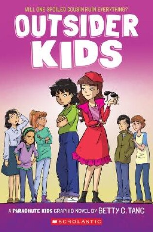 Cover of Outsider Kids: A Parachute Kids Graphic Novel (Parachute Kids #2)