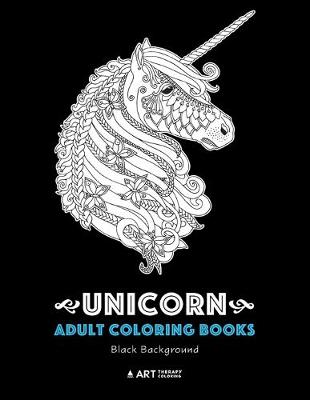 Book cover for Unicorn Adult Coloring Books