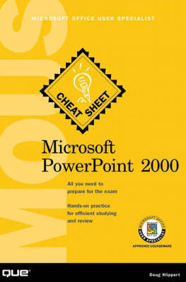 Cover of Microsoft PowerPoint 2000