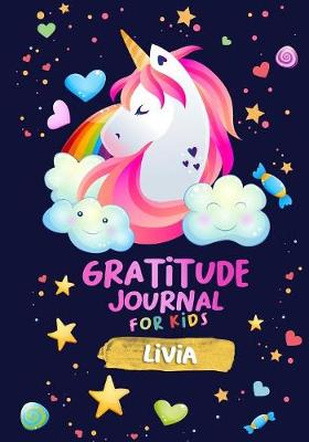 Book cover for Gratitude Journal for Kids Livia