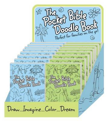 Book cover for The Pocket Bible Doodle Book Display