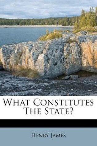 Cover of What Constitutes the State?