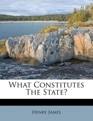 Book cover for What Constitutes the State?