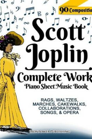 Cover of Scott Joplin Piano Sheet Music Book - Complete Works