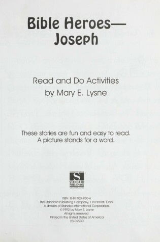 Cover of Joseph