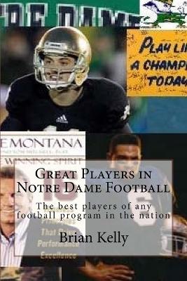 Book cover for Great Players in Notre Dame Football