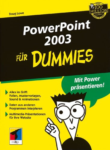 Book cover for PowerPoint 2003 Fur Dummies