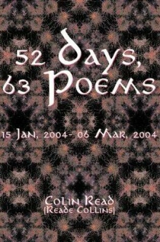 Cover of 52 Days, 63 Poems