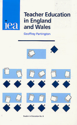 Book cover for Teacher Education in England and Wales