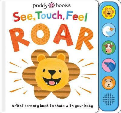 Book cover for See, Touch, Feel: Roar