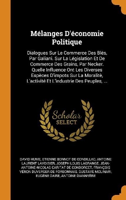 Book cover for Mélanges D'économie Politique