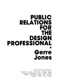 Cover of Public Relations for the Design Professionals