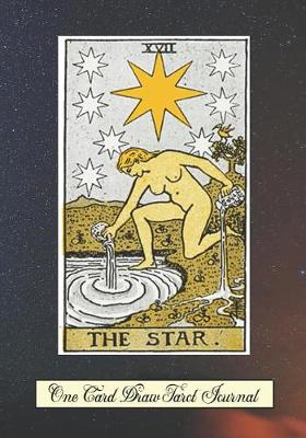 Book cover for The Star One Card Draw Tarot Journal