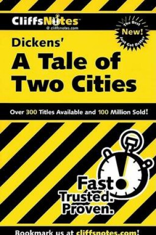 Cover of Cliffsnotes on Dickens' a Tale of Two Cities