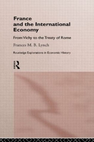 Cover of France and the International Economy