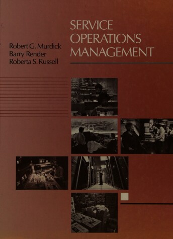 Book cover for Services Operations Management