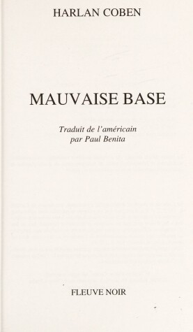 Book cover for Mauvaise Base
