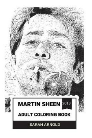 Cover of Martin Sheen Adult Coloring Book