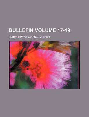 Book cover for Bulletin Volume 17-19