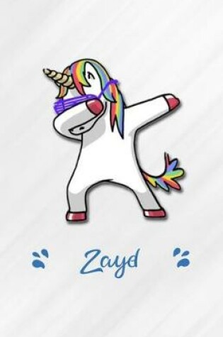 Cover of Zayd A5 Lined Notebook 110 Pages