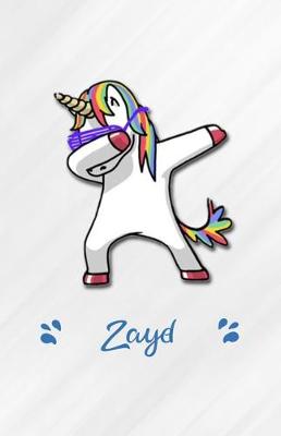 Book cover for Zayd A5 Lined Notebook 110 Pages