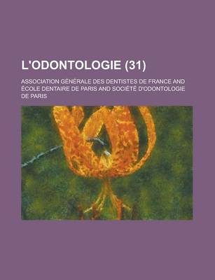 Book cover for L'Odontologie (31 )