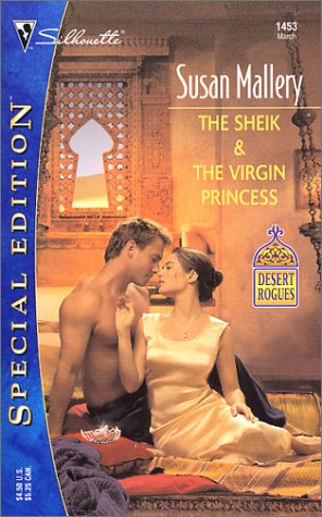 Book cover for The Sheikh and the Virgin Princess