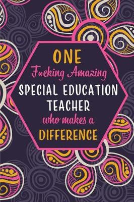 Book cover for One F*cking Amazing Special Education Teacher Who Makes A Difference
