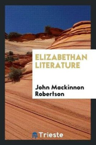 Cover of Elizabethan Literature