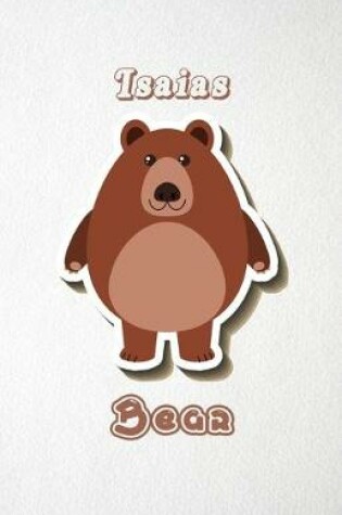 Cover of Isaias Bear A5 Lined Notebook 110 Pages