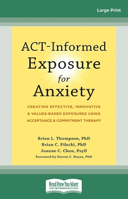 Book cover for ACT-Informed Exposure for Anxiety