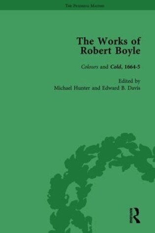 Cover of The Works of Robert Boyle, Part I Vol 4