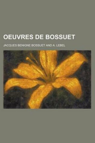 Cover of Oeuvres de Bossuet