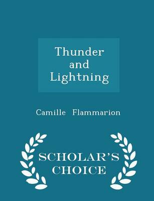 Book cover for Thunder and Lightning - Scholar's Choice Edition