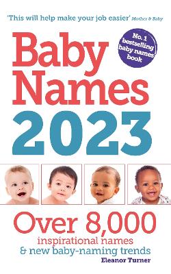 Book cover for Baby Names 2023