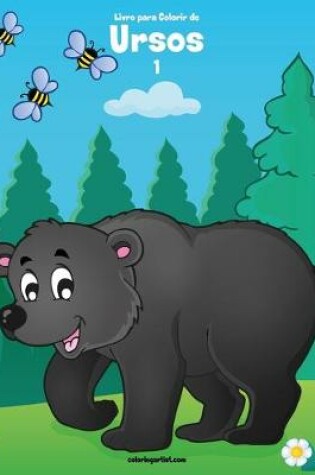 Cover of Livro para Colorir de Ursos 1