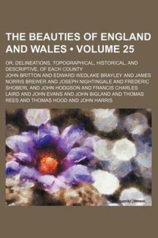 Cover of The Beauties of England and Wales (Volume 25); Or, Delineations, Topographical, Historical, and Descriptive, of Each County