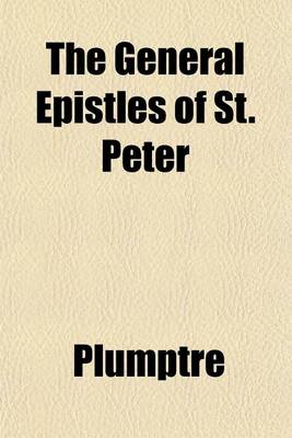 Book cover for The General Epistles of St. Peter